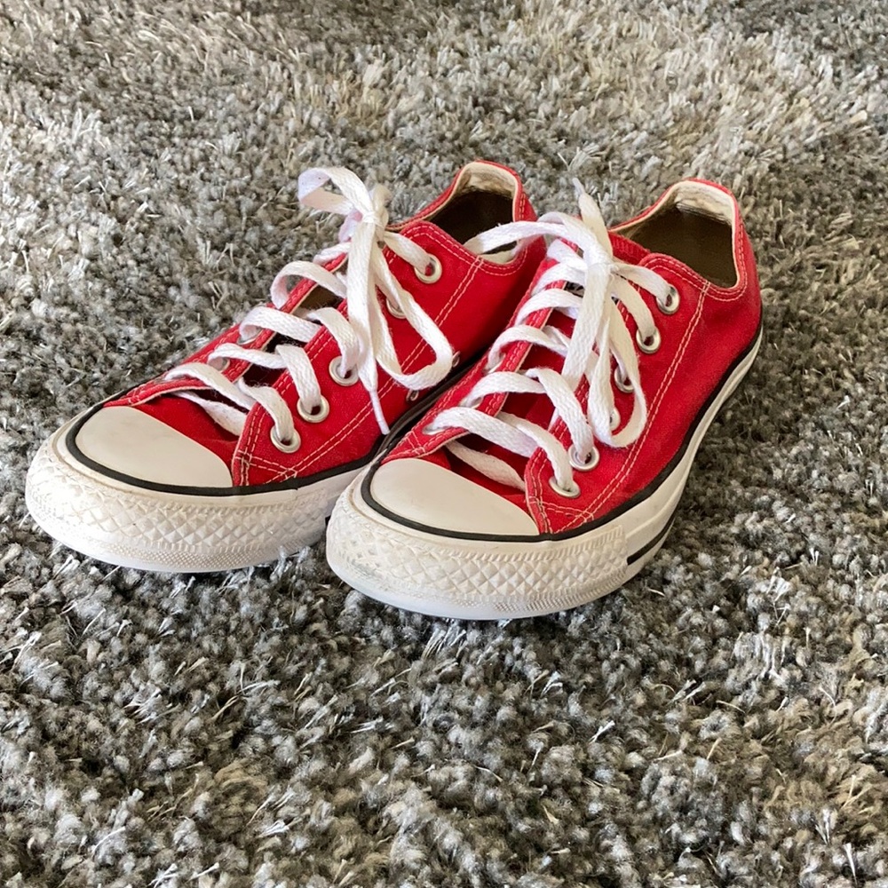 Red Unisex Converse